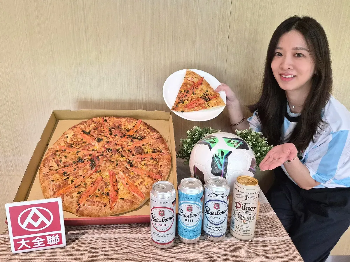 01.看球賽神隊友來了！大全聯18吋巨型蟹味棒Pizza開賣.webp