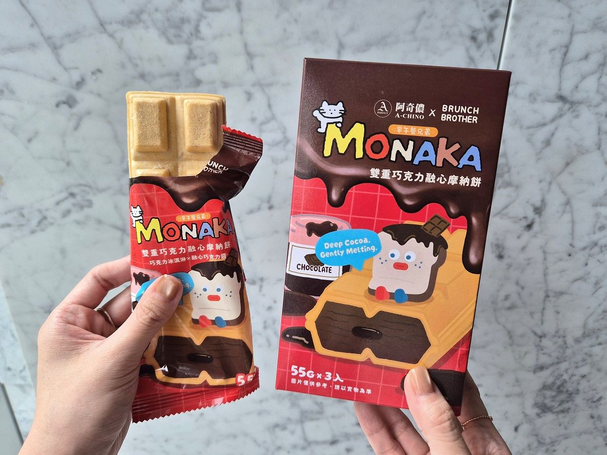 圖3.全聯多款甜點系冰品則強調口感驚喜，喜歡酥脆口感首選阿奇儂×早午餐兄弟摩納餅.jpg
