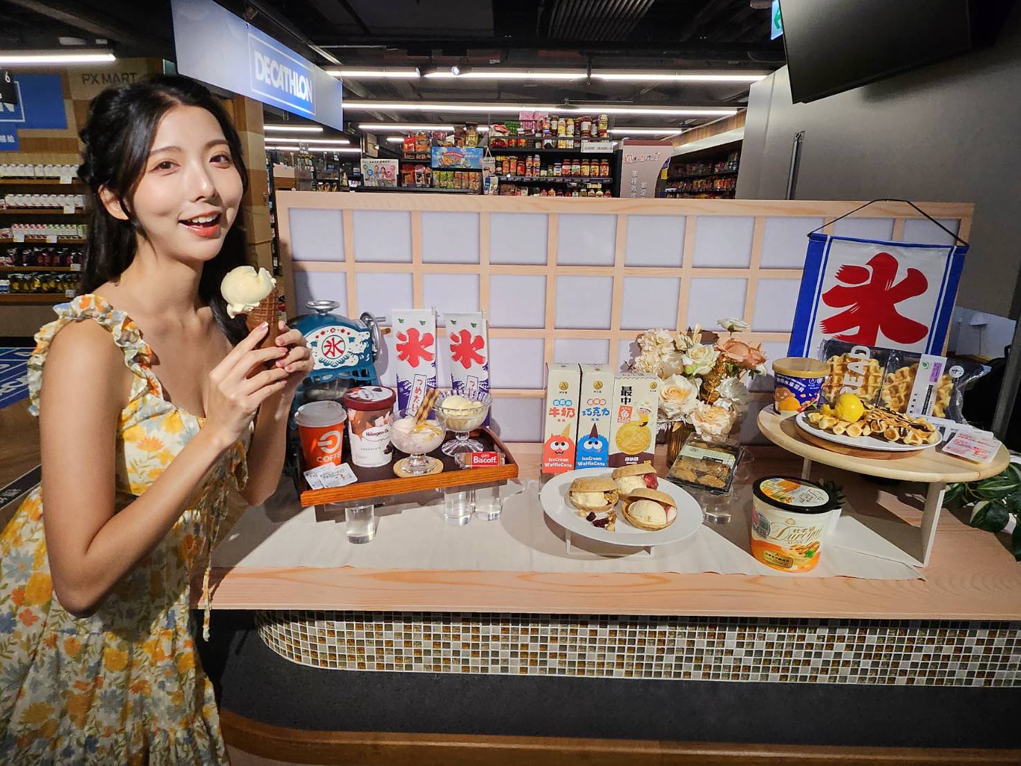 03.除了各式冰品，還有牛奶、巧克力風味甜筒，以及酥酥脆脆的摩納餅，預計將在6月底檔期，第二波接力販售！.jpg