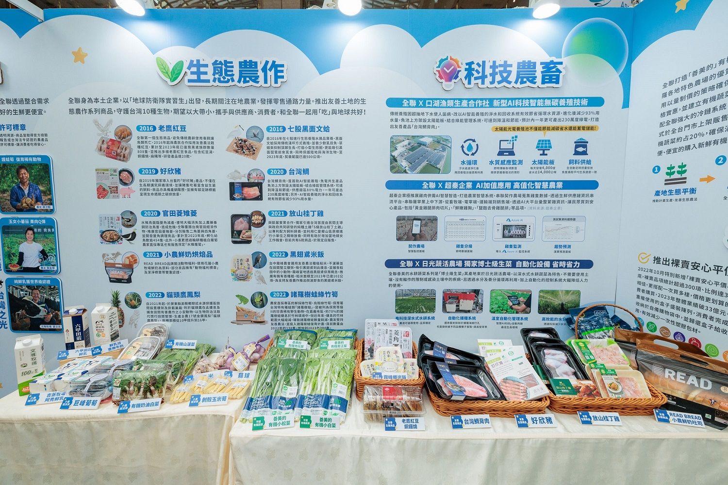 全聯首次參與盛會，以「農業再生之夢」為主軸，展出特色商品。.jpg